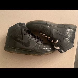 mens size 11 reflective croc dunk highs